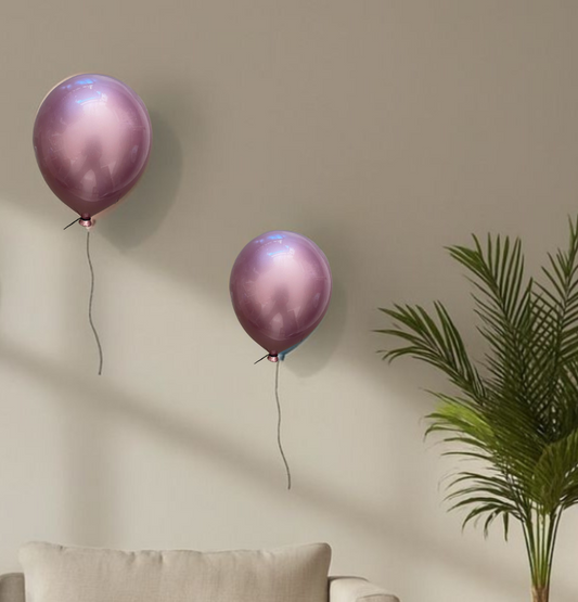 Rose Gold Ceramic Balloon Sculpture