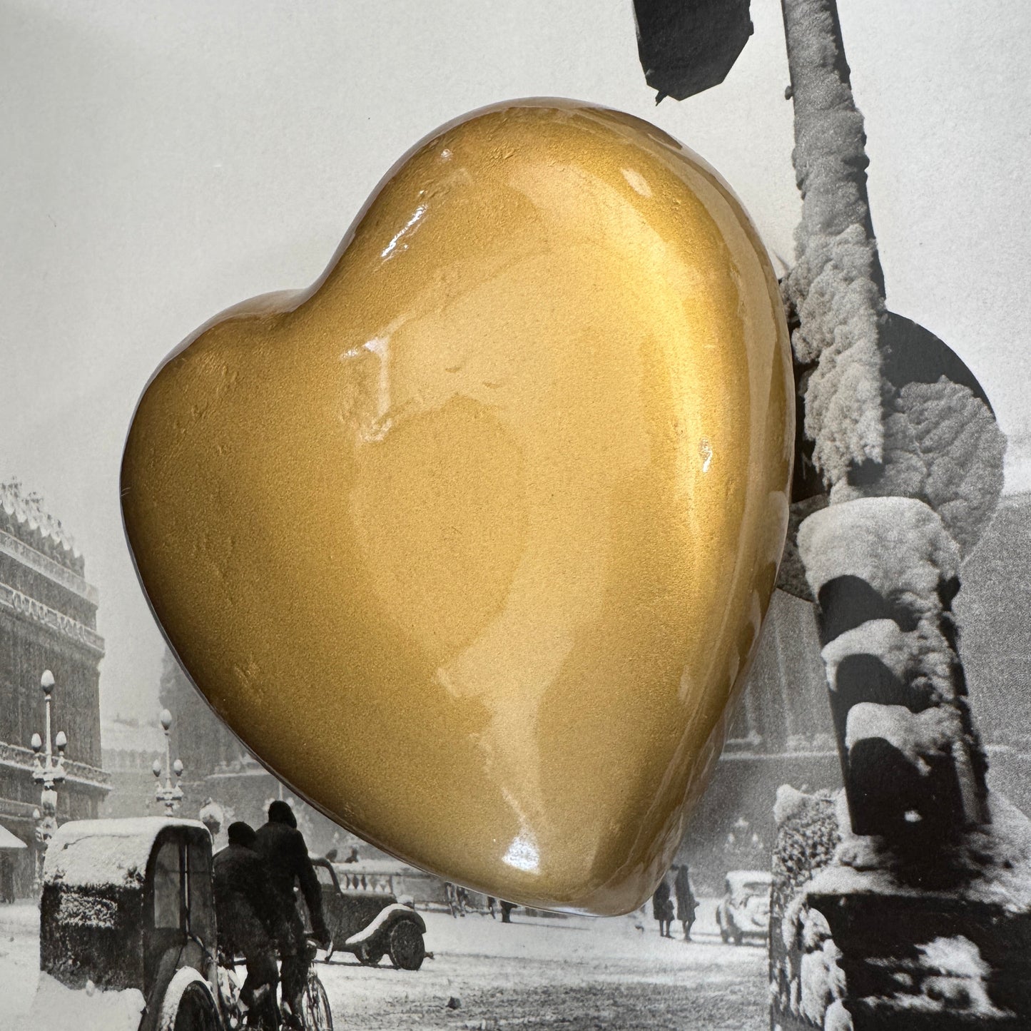 Ceramic Heart Sculpture