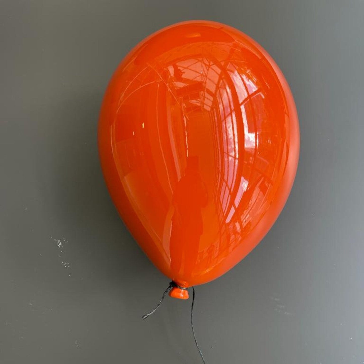 Set of 2 Big Mirror-Like Finish Balloon Sculptures