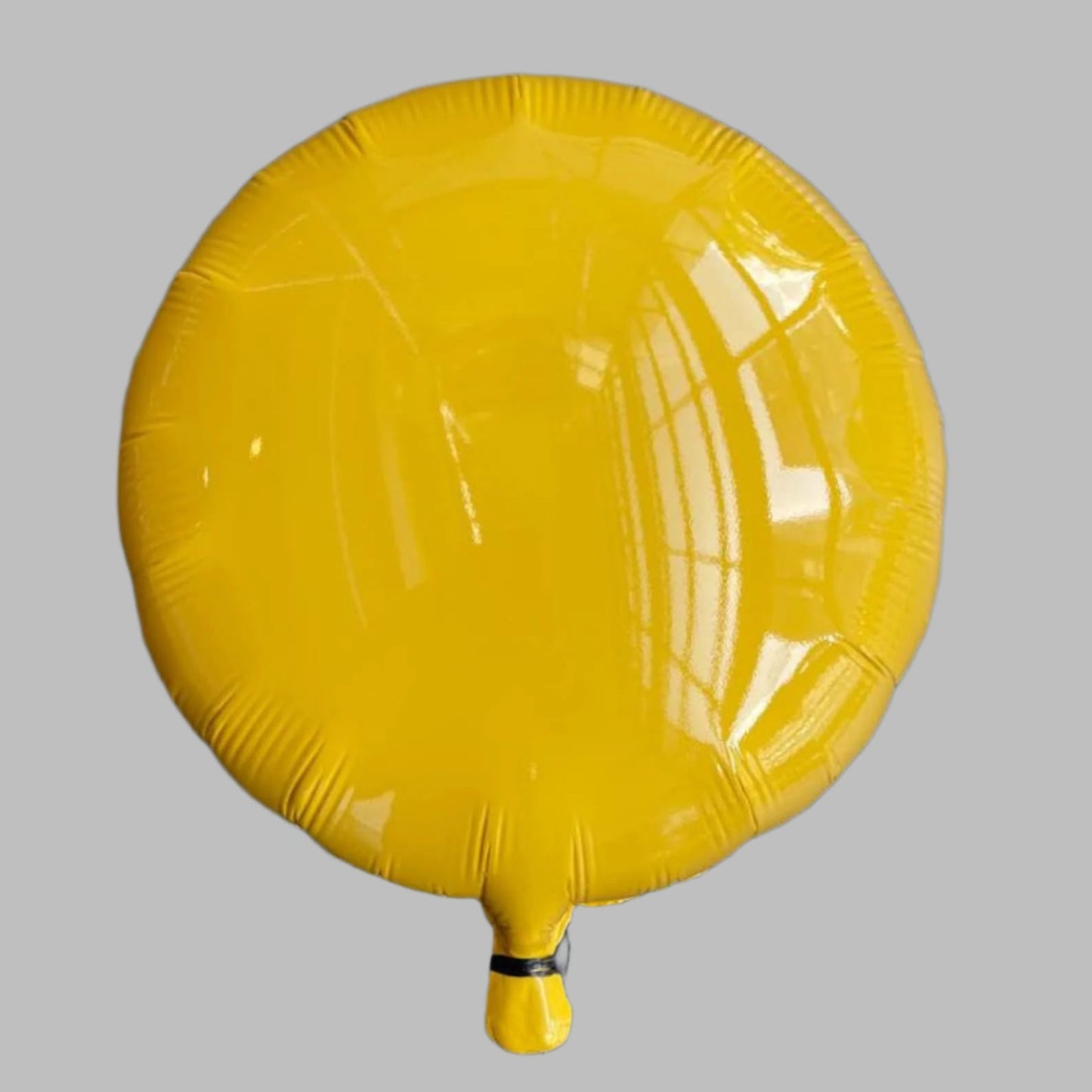 Yellow Glossy Helium Ceramic Balloon Sculpture