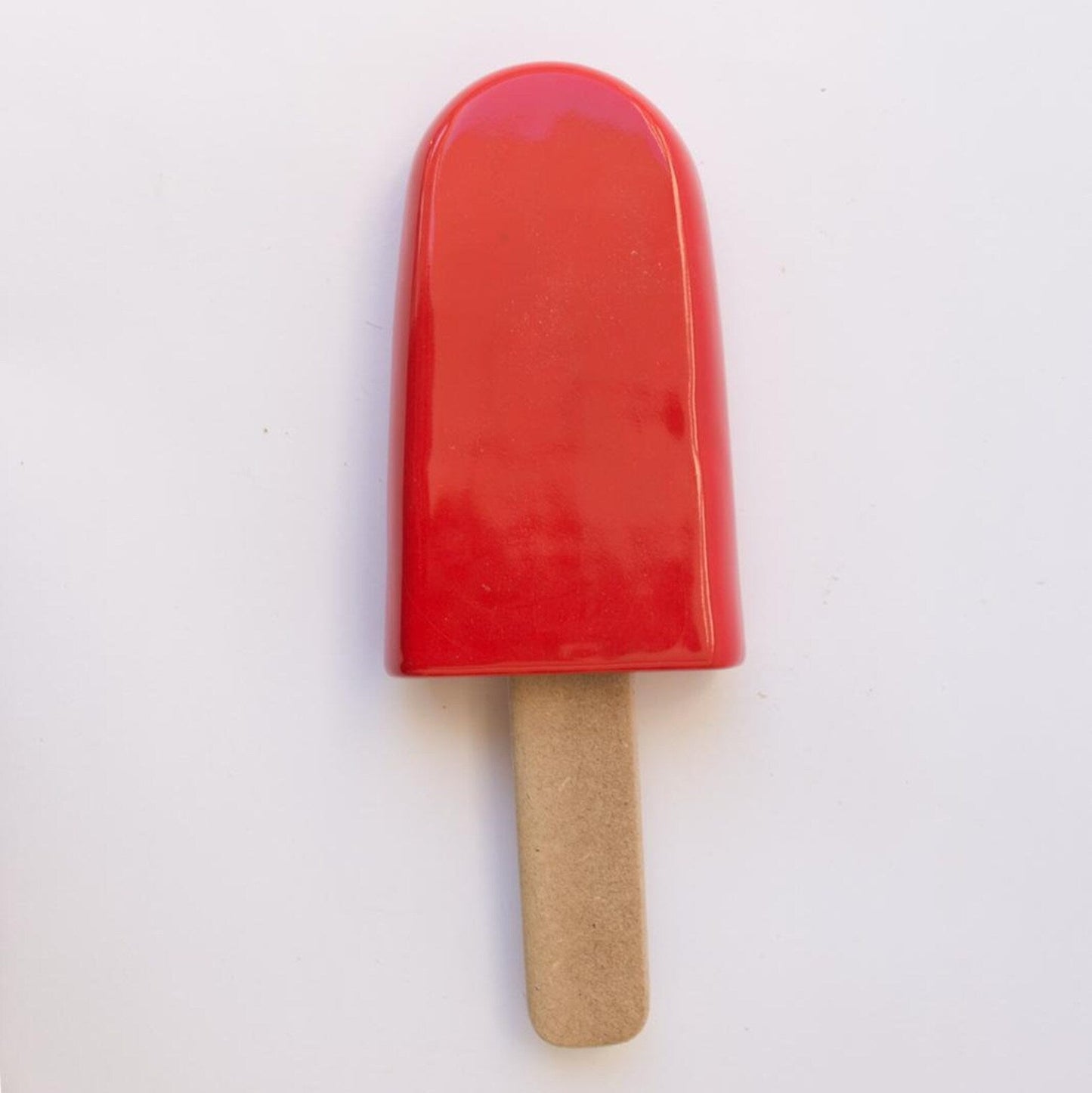 Pink Ceramic Popsicle Sculpture