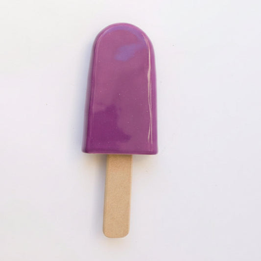Purple Ceramic Ice Pop Sculpture assorted colors
