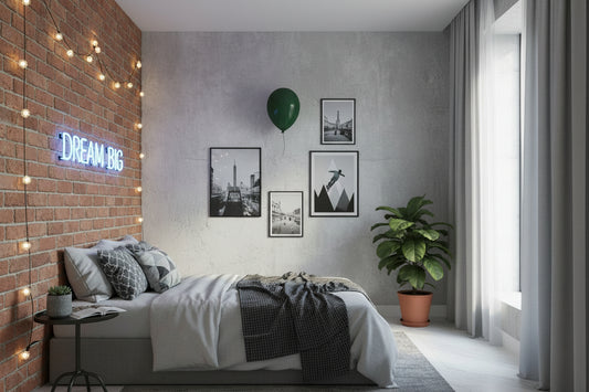 Forest Green Glossy Ceramic Balloon Sculpture