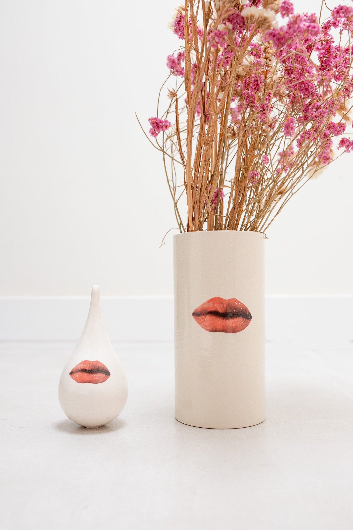 Ceramic Lips Vase