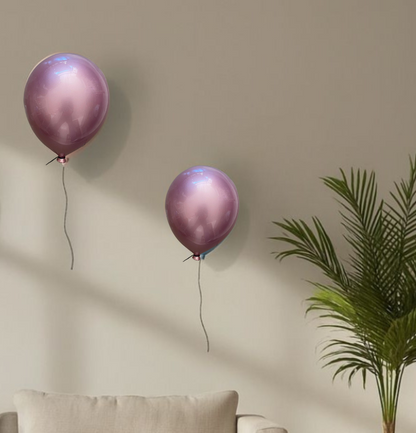 Rose Gold Ceramic Balloon Sculpture