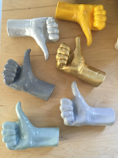 Ceramic Thumbs Up