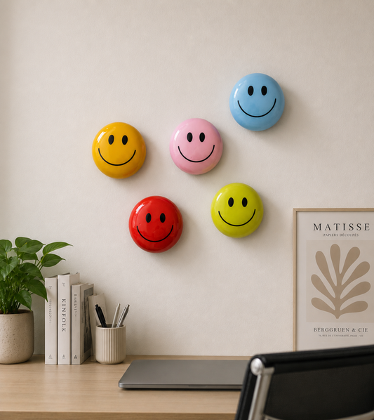 Smiley candy Wall Sculpture