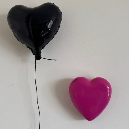 Ceramic Heart Sculpture