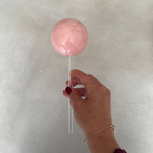 Pink Ceramic Lollipop