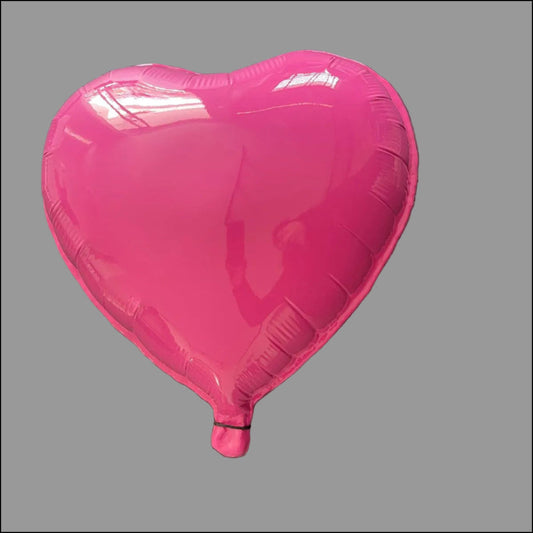 Large Magenta Heart Balloon Sculpture