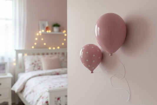 Pink Polka Dot Balloon Sculpture