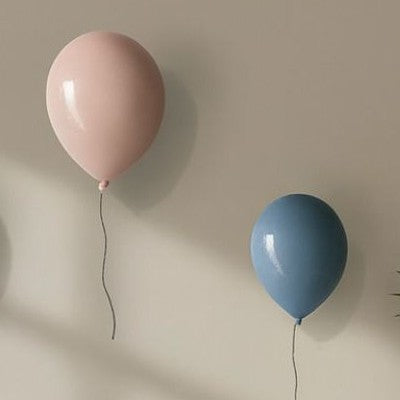 Ballet Pink Glossy Ceramic Balloon Sculpture