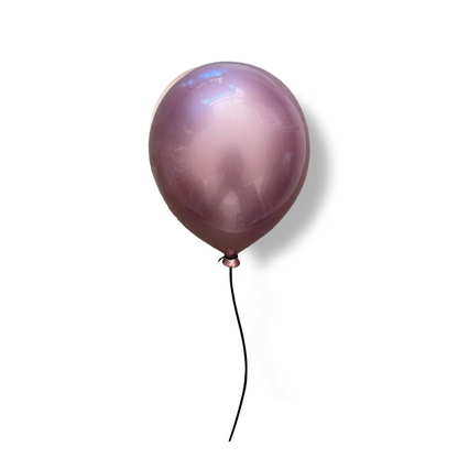 Rose Gold Ceramic Balloon Sculpture