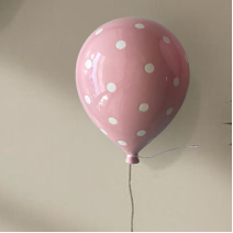 Pink Polka Dot Balloon Sculpture