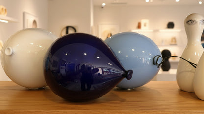 Black Glossy Ceramic Ceiling Balloon Sculpture