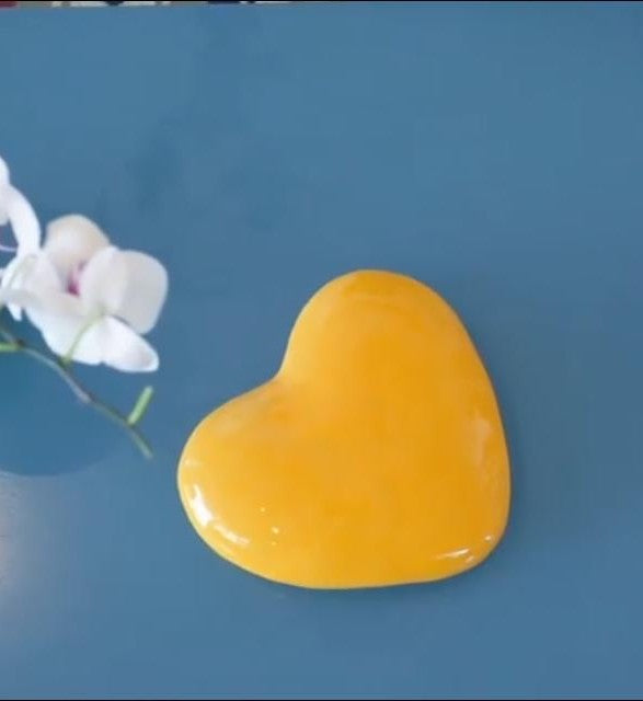 Ceramic Heart Sculpture