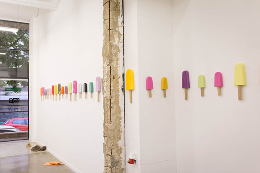 American Flag Ice Pops Set of 3