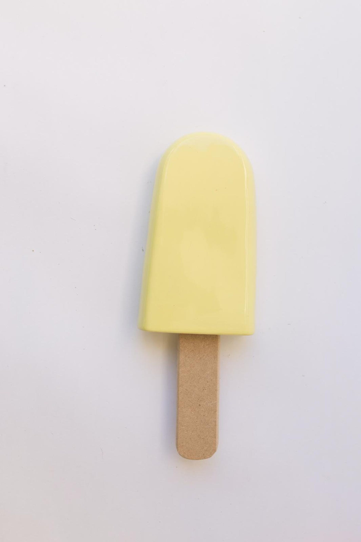 Set of 5 Small Pastel Ceramic Popsicle Sculptures