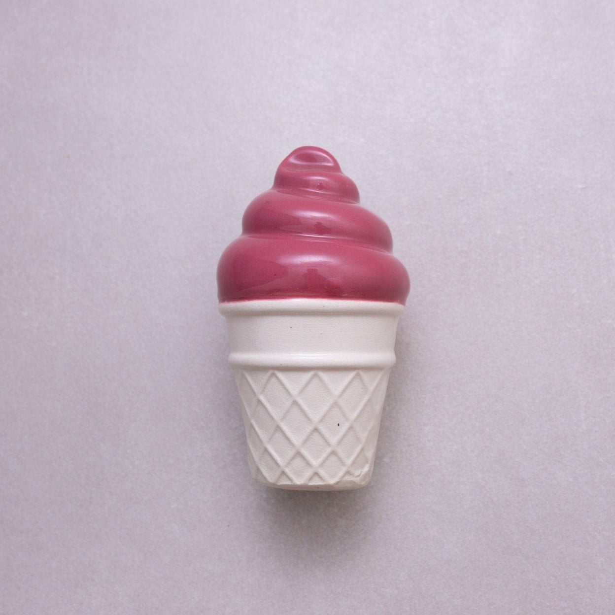 Rose Ceramic Ice Cream Sculpture