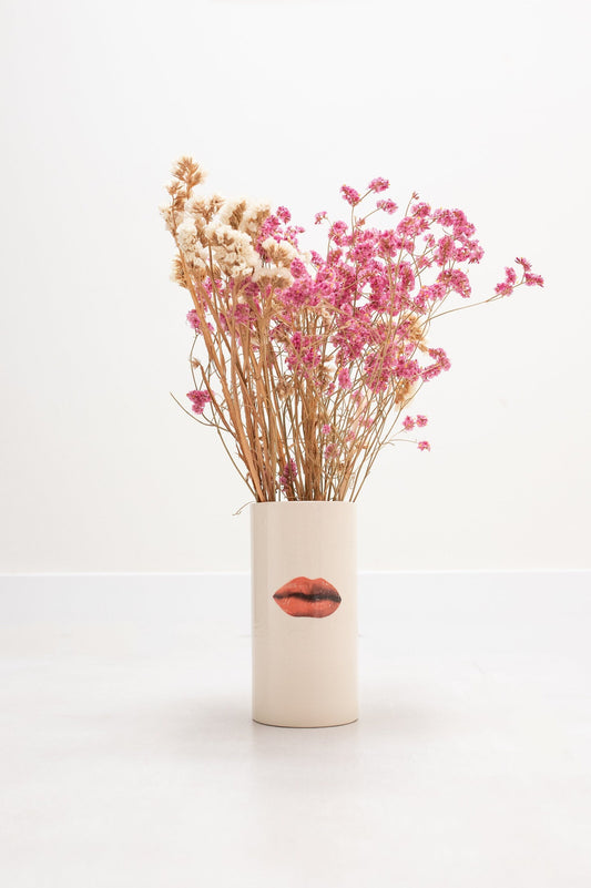 Ceramic Lips Vase